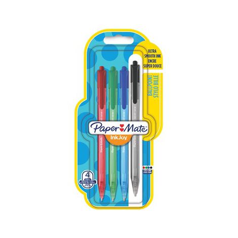 Długopisy żelowe PaperMate InkJoy, 4 kolory